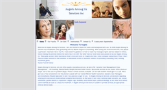 Desktop Screenshot of angelsamongusservicesinc.com